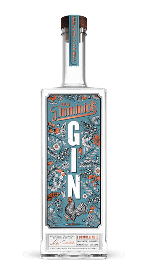 Formula Number 10 Gin bottle