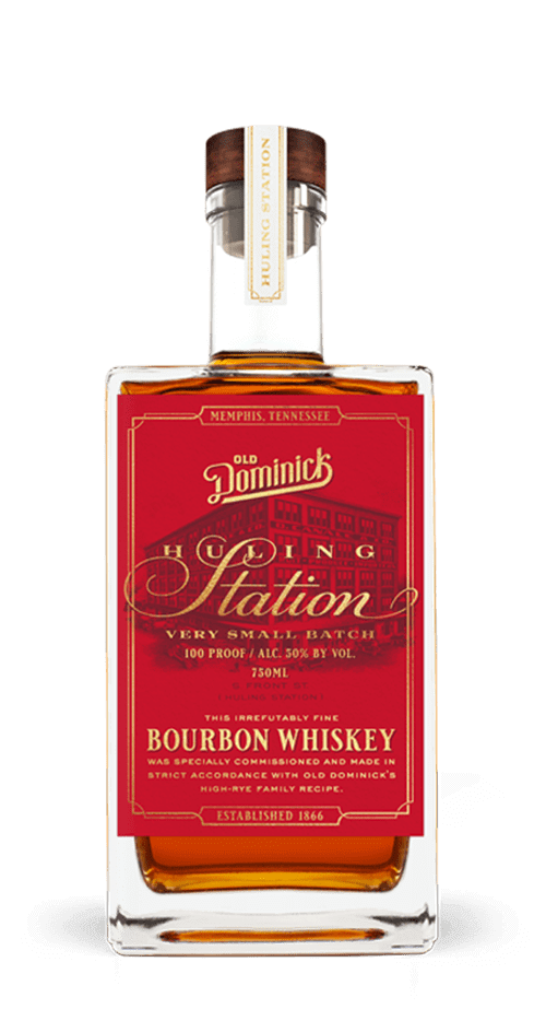 Hulling Station Bourbon Whiskey bottle