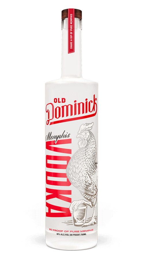 Memphis Vodka Bottle