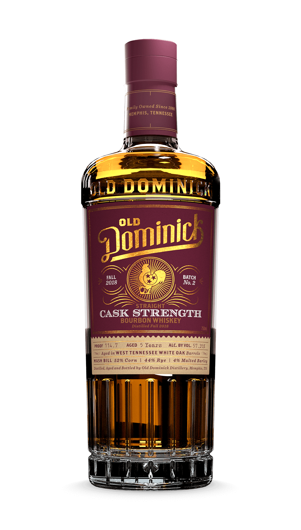 Old Dominick Cask Strength Bourbon Whiskey